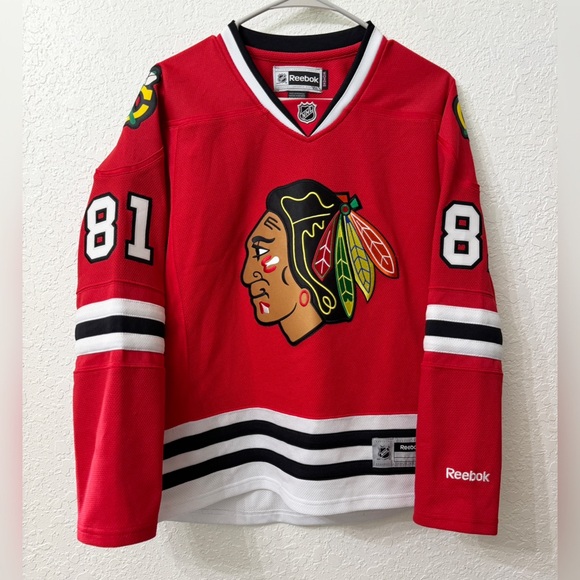 Reebok Chicago Blackhawks NHL Jersey Marian Hossa - M - Picture 1 of 15